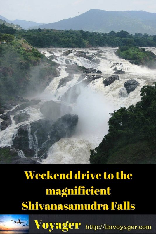 Weekend drive to the magnificient Shivanasamudra Falls