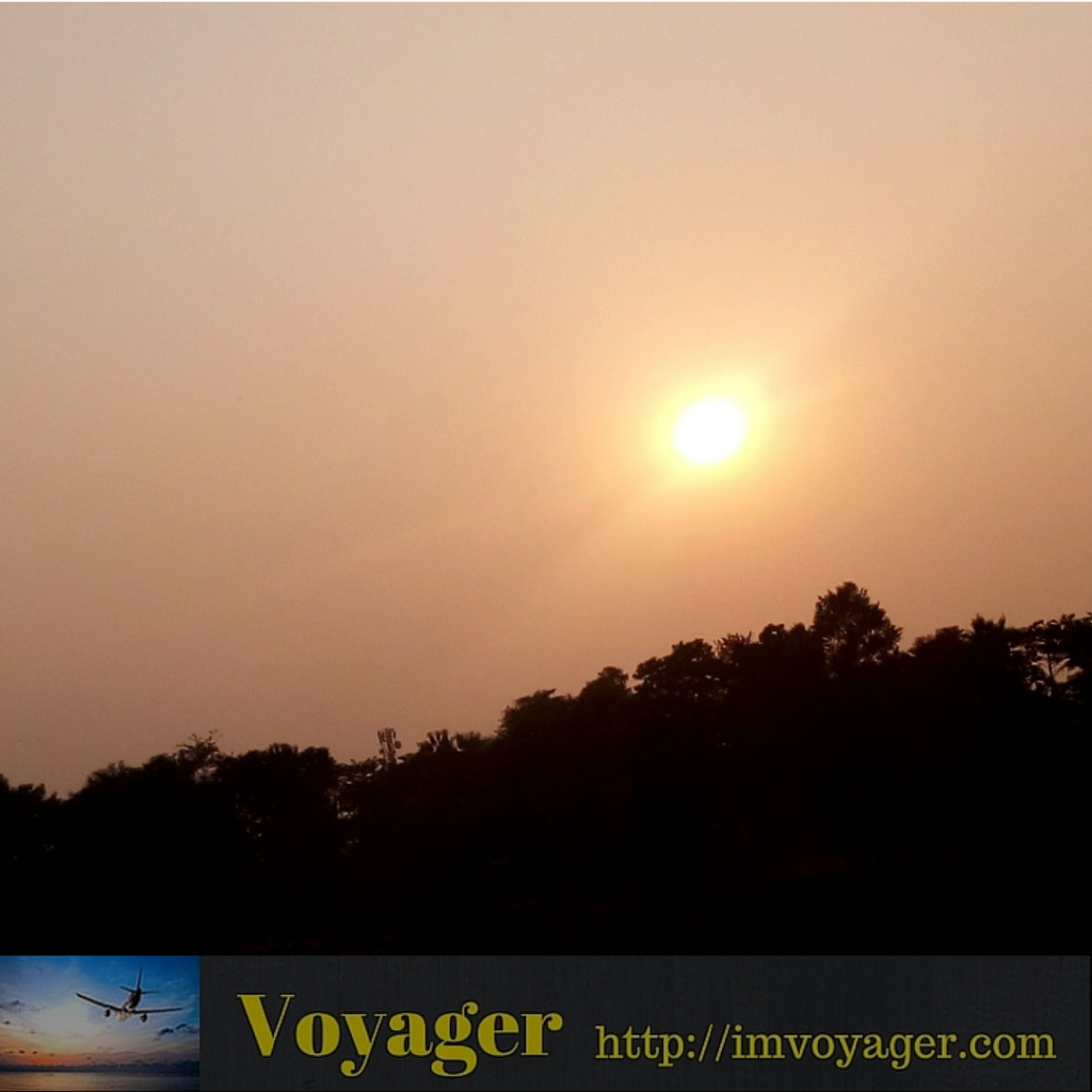 Sunset in Bagdogra - What to see in Darjeeling, the Tea Country