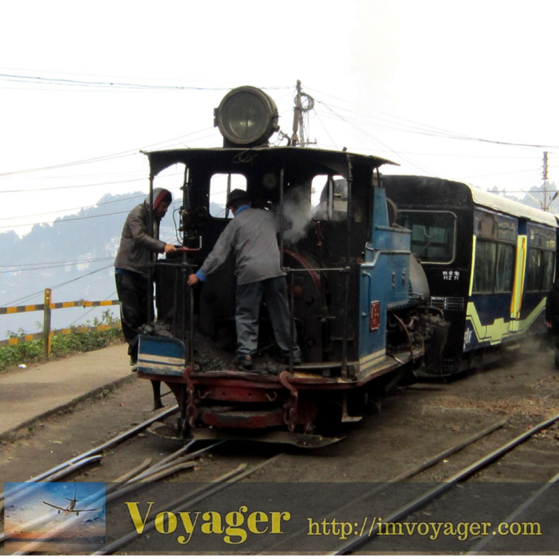 Toy train at Darjeeling - What to see in Darjeeling, the Tea Country