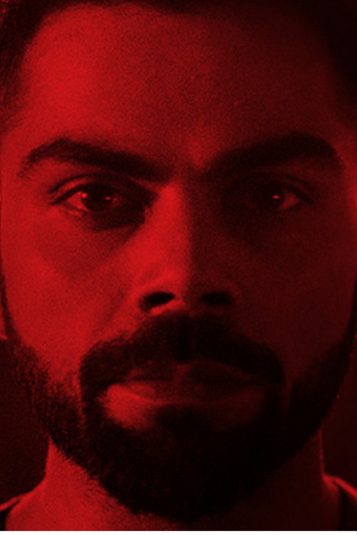 Athletes. Virat Kohli in Made of Bold video by Voyager