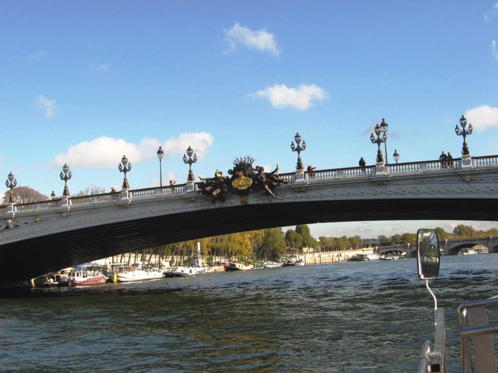 Bridge over the river Seine