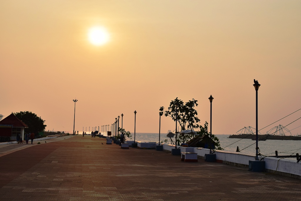 Munambam Beach Sunset Point, Kochi, Kerala