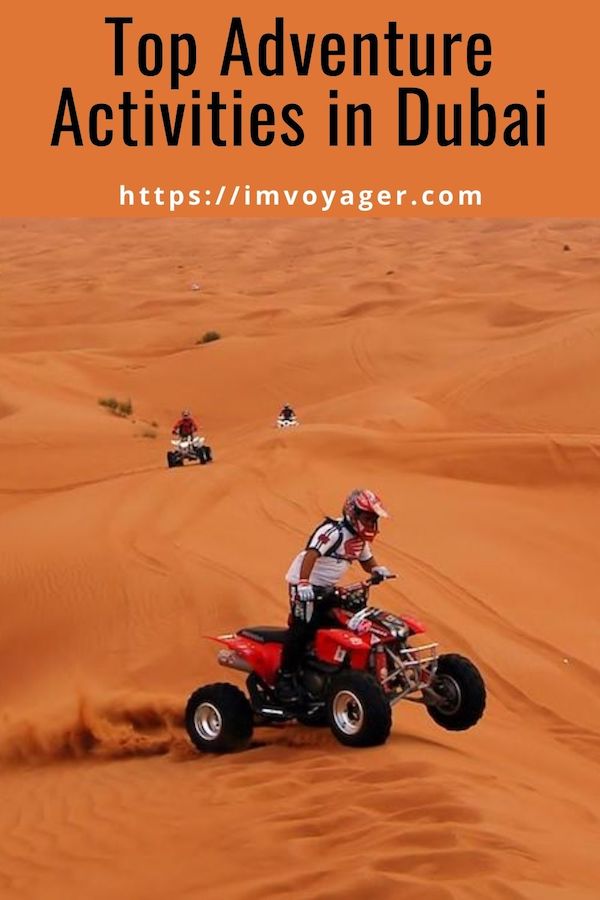 Top Adventure Activities in Dubai