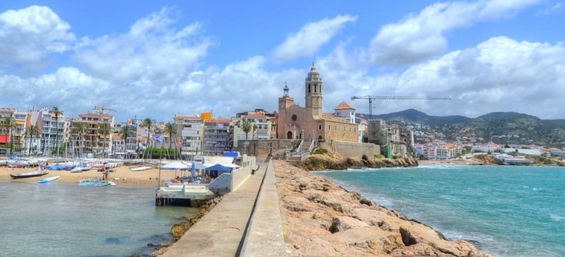 A Day trip from Barcelona to Sitges in Spain