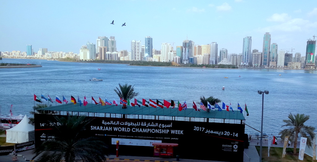 Experiencing an Adrenaline Rush at the F1H20, Sharjah