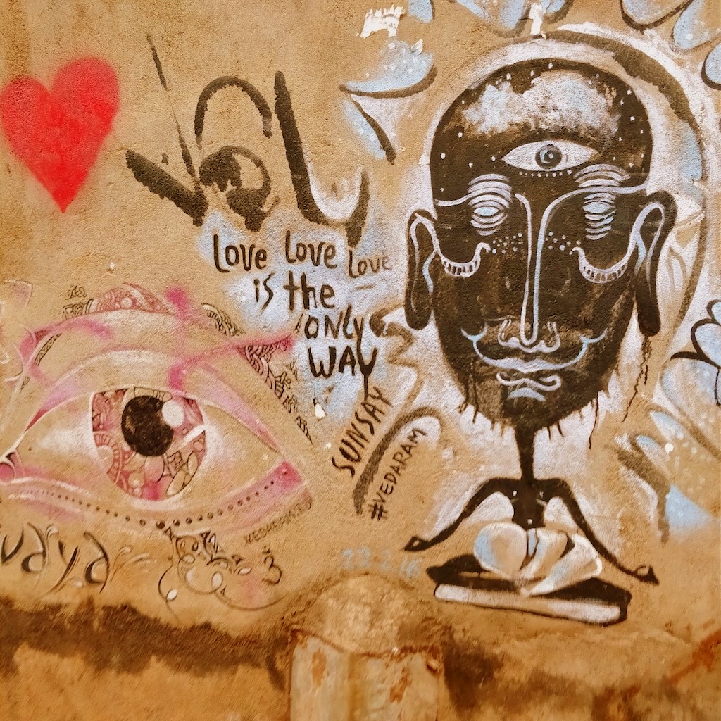 Gokarna Street Art As Enigmatic As The Place