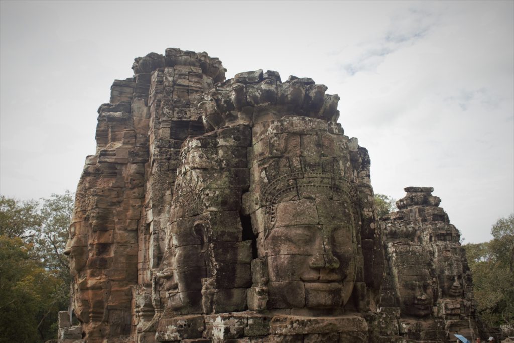 Exploring Angkor Wat with kids - family Cambodia 