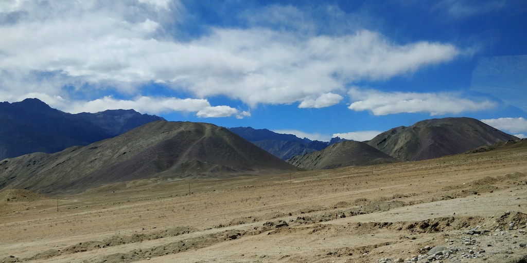 Landscapes on the way to Alchi Monastery