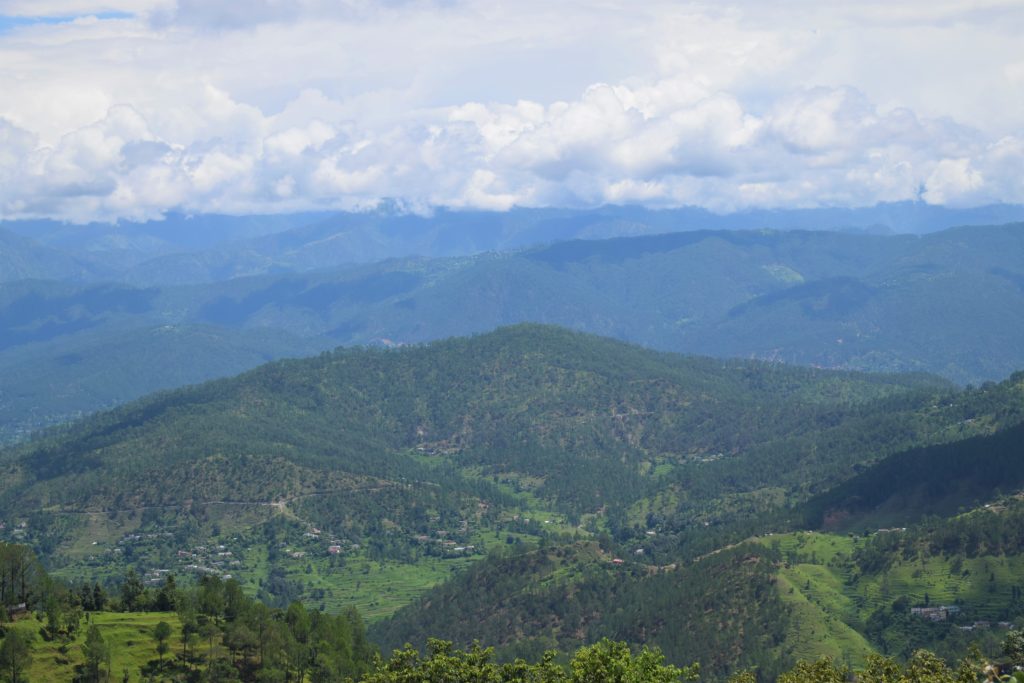Valley view from Anasakti Ashram Kausani