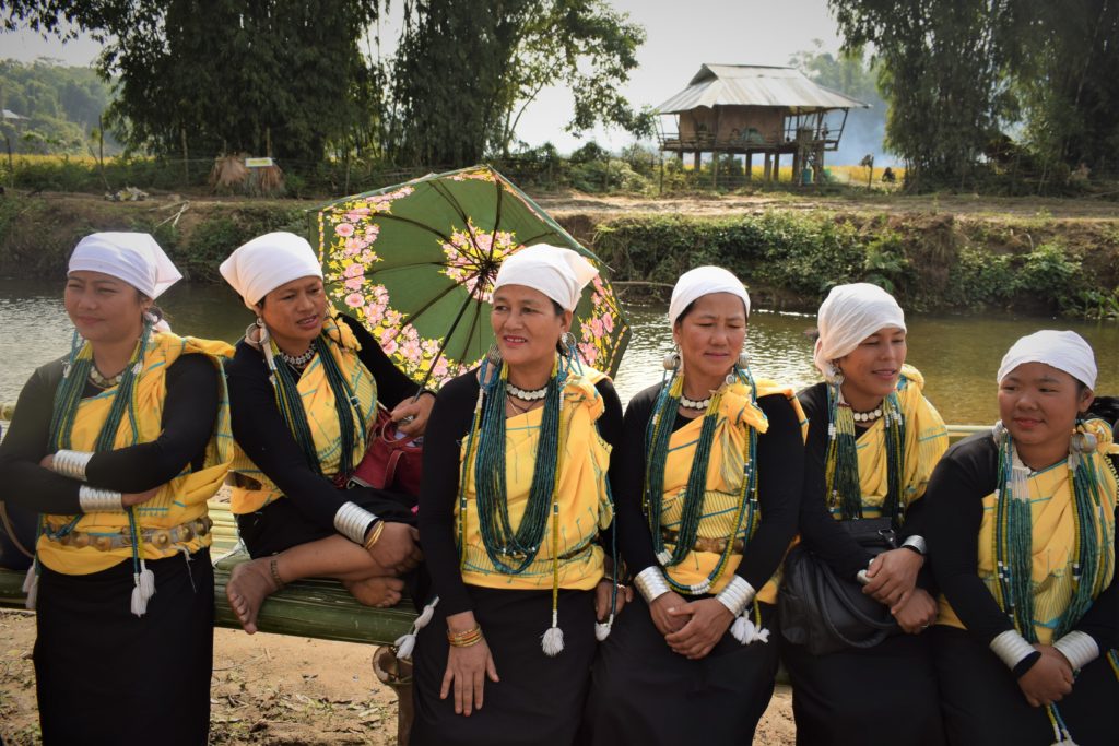 Galo Women at Basar in Arunachal Pradesh