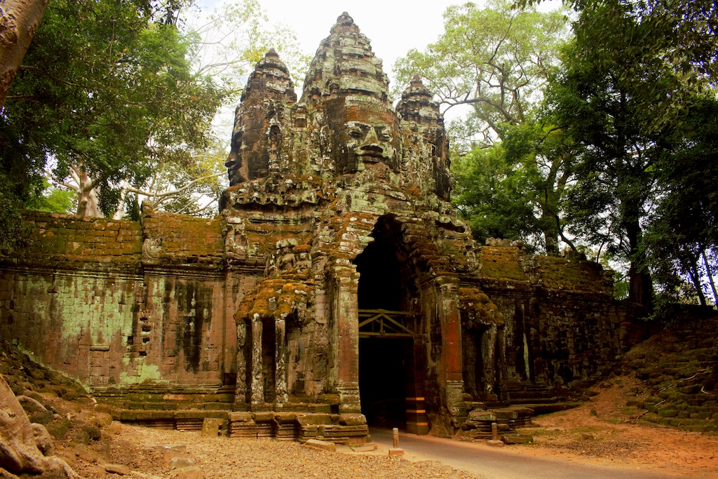 Northern gate of Angkor Thom