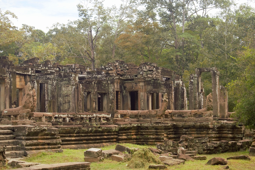Bayon temple in Cambodia