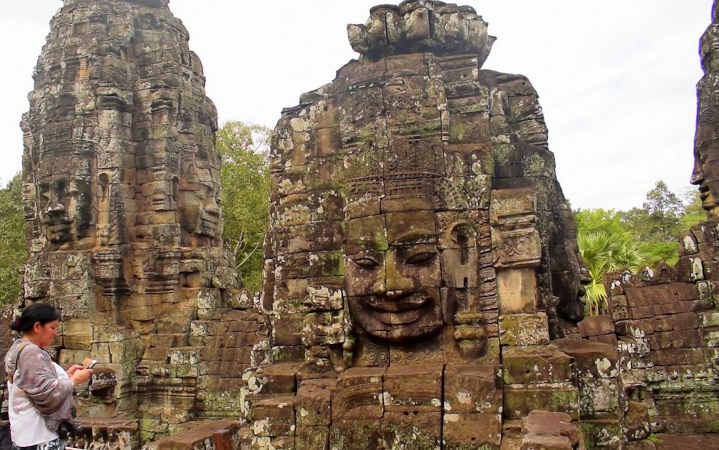 bayon temple in Cambodia