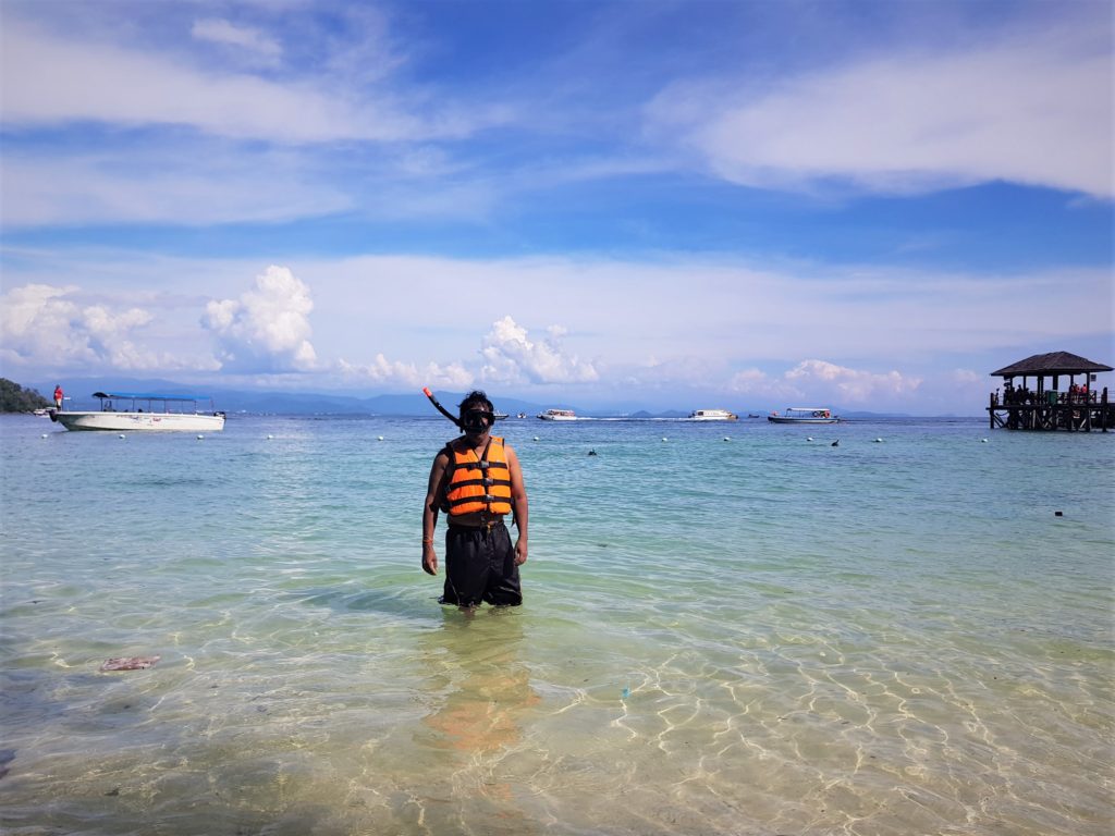Snorkeling in Manukan island-Things to do in Kota Kinabalu