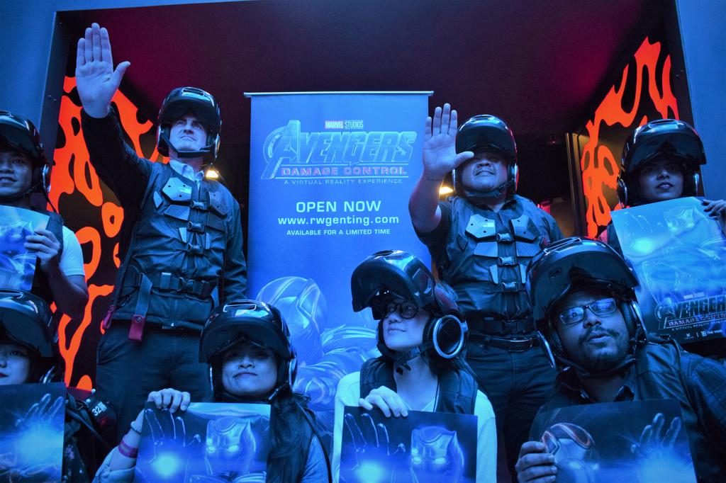 Avengers Damage Control VR Launch in Genting