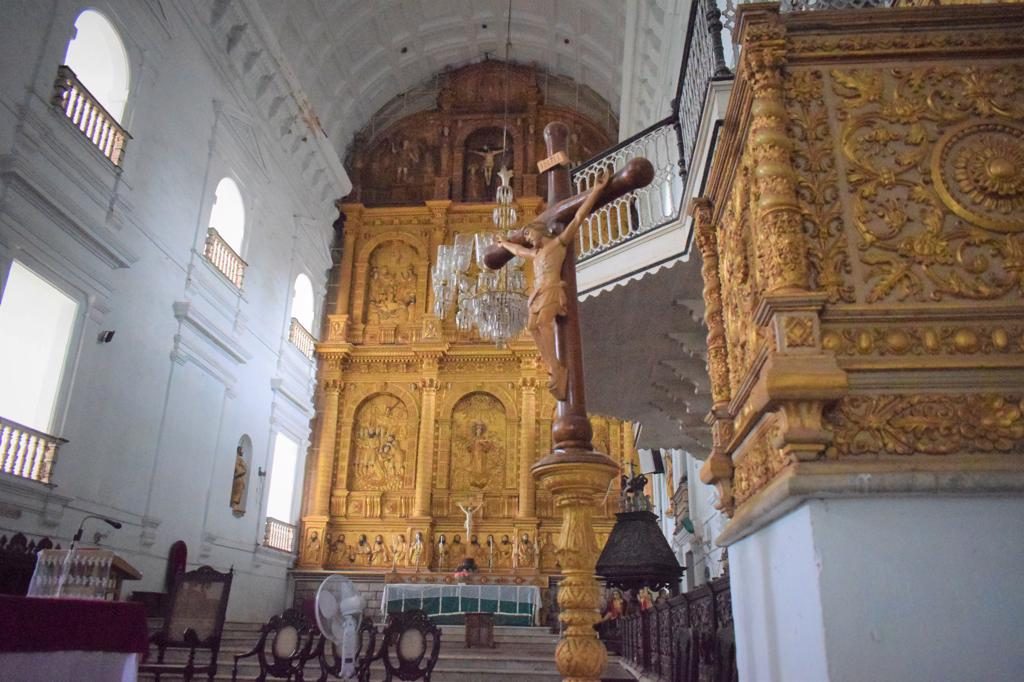 Churches of Goa - Inside Se Cathedral