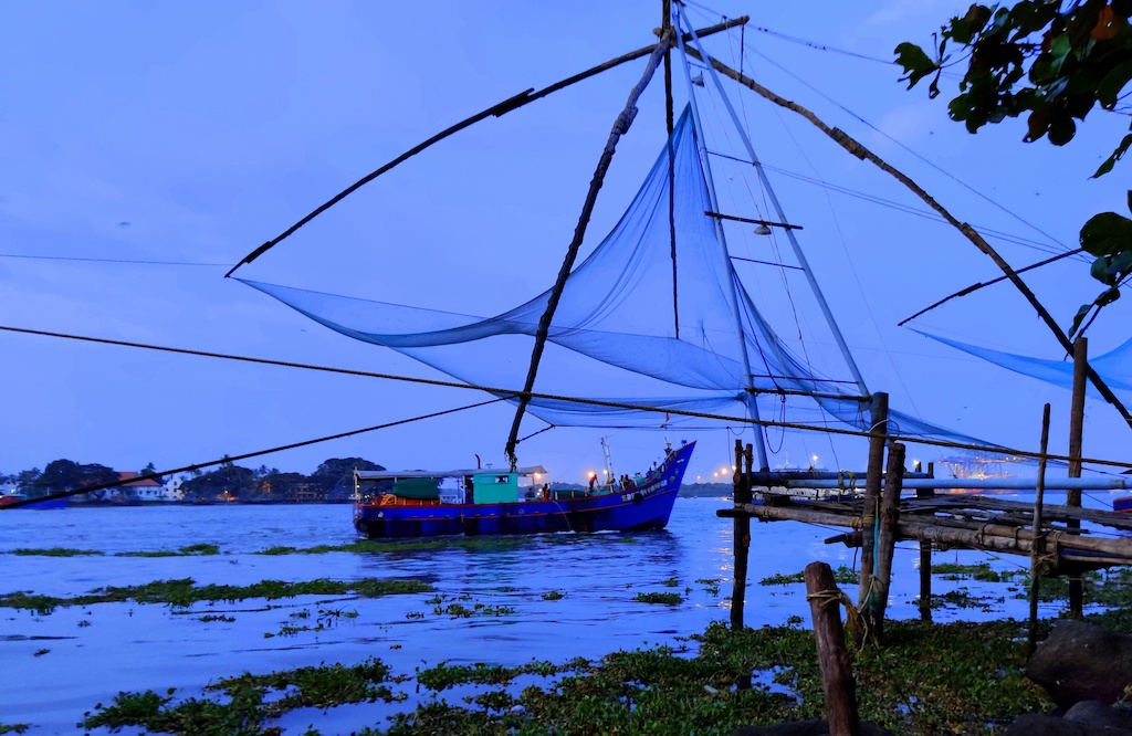 Chinese fishing nets of Kochi