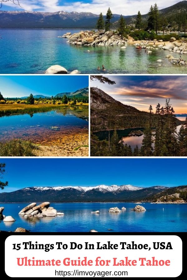 Things To Do In Lake Tahoe U.S.A.