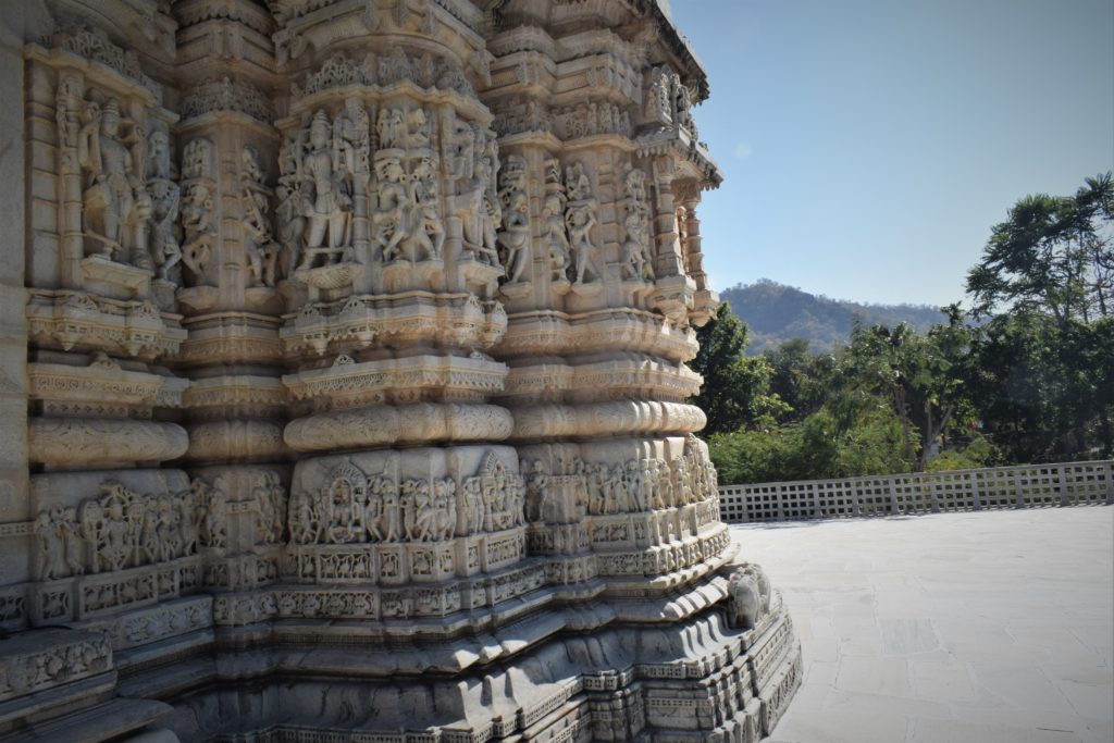 Carvings at Parswanath Jain Temple Ranakpur