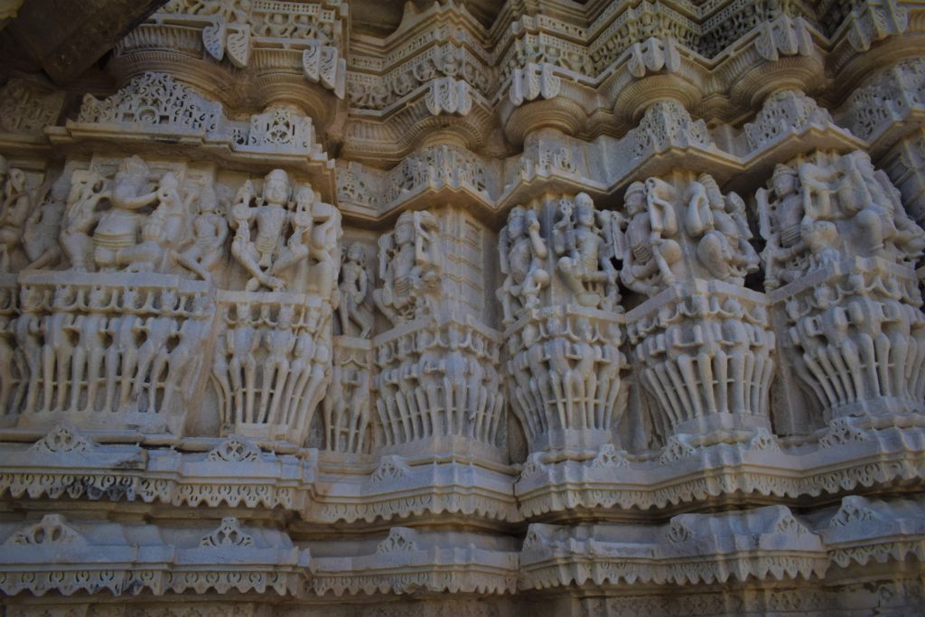 Carvings at Ranakpur sun temple