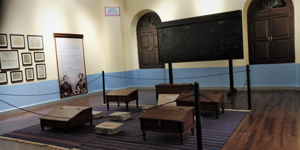 Mahatma Gandhis Classroom at Alfred High School