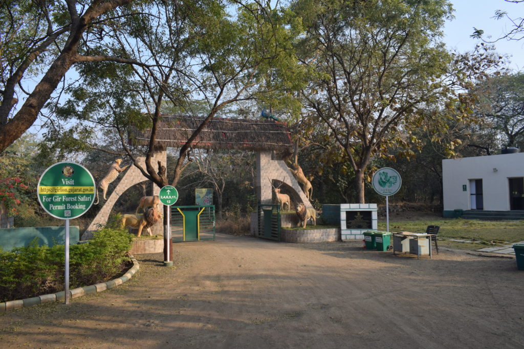 Entry Gate to Gir National Park