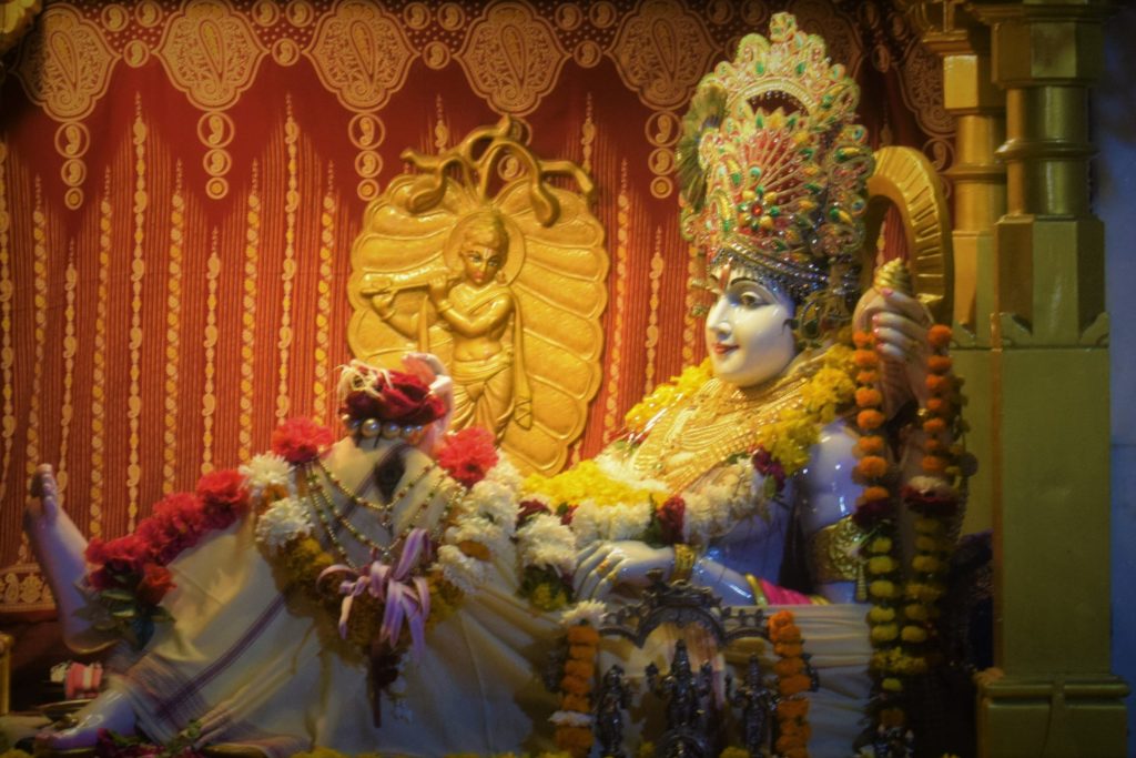 Marble idol of Krishnaat Bhalka Tirth