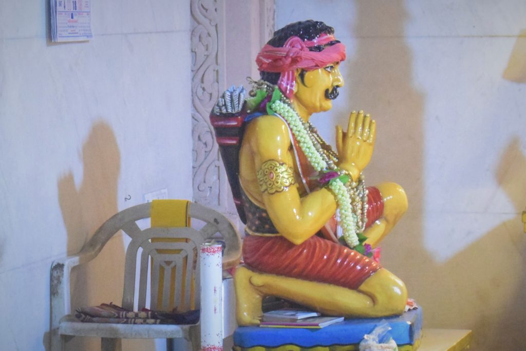 Idol of Jara at Bhalka Tirth