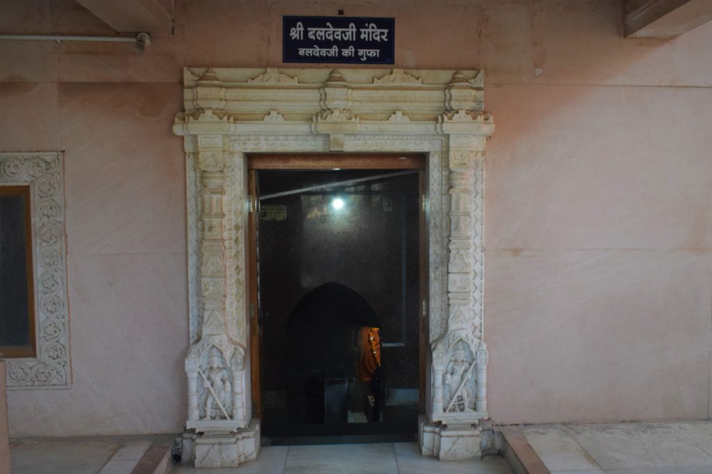 Entrance to Baldevji Temple