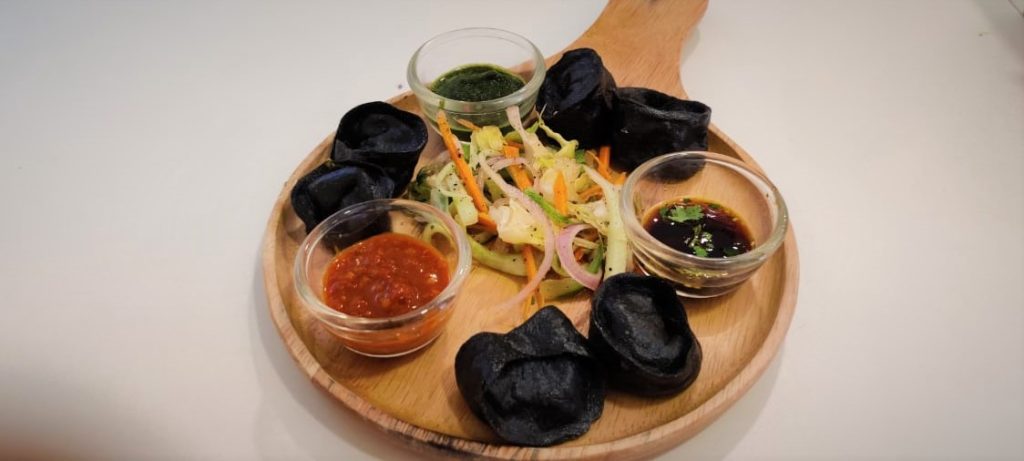 Charcoal Momos