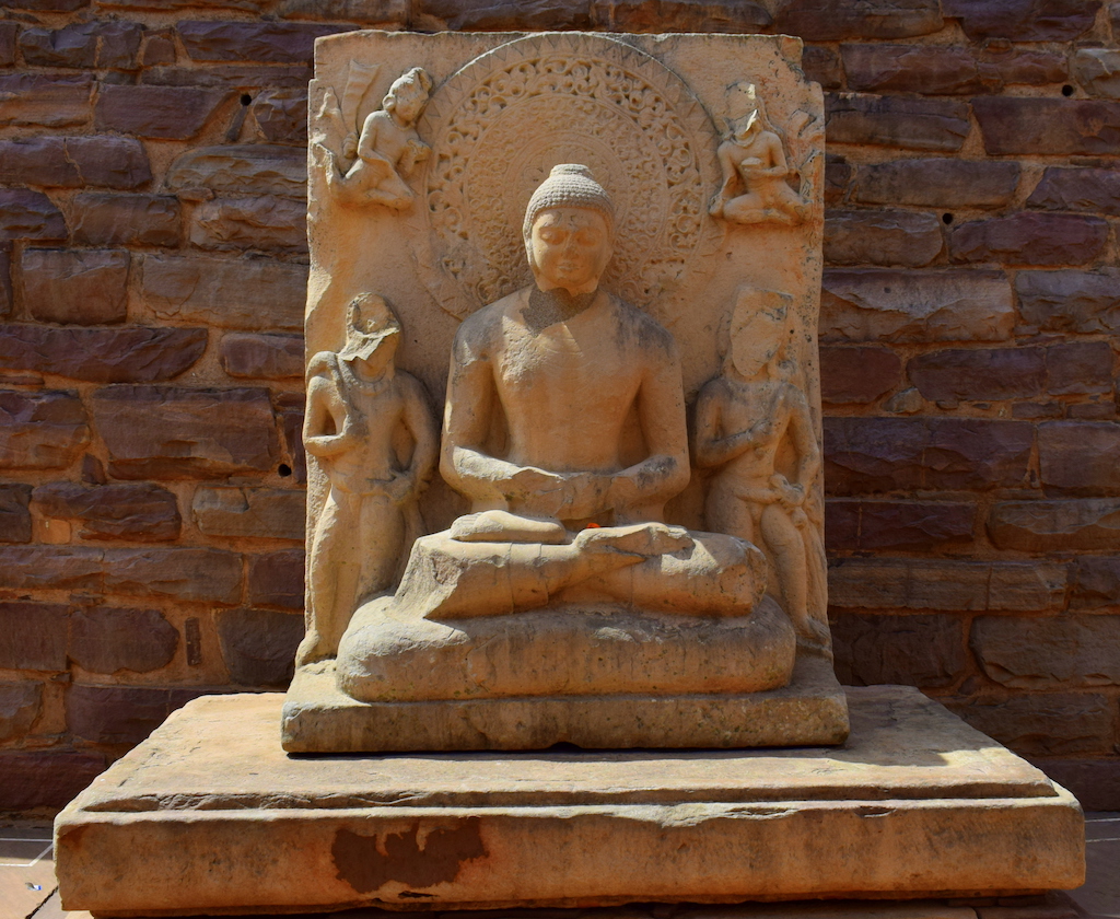 Buddha Statues in Sanchi