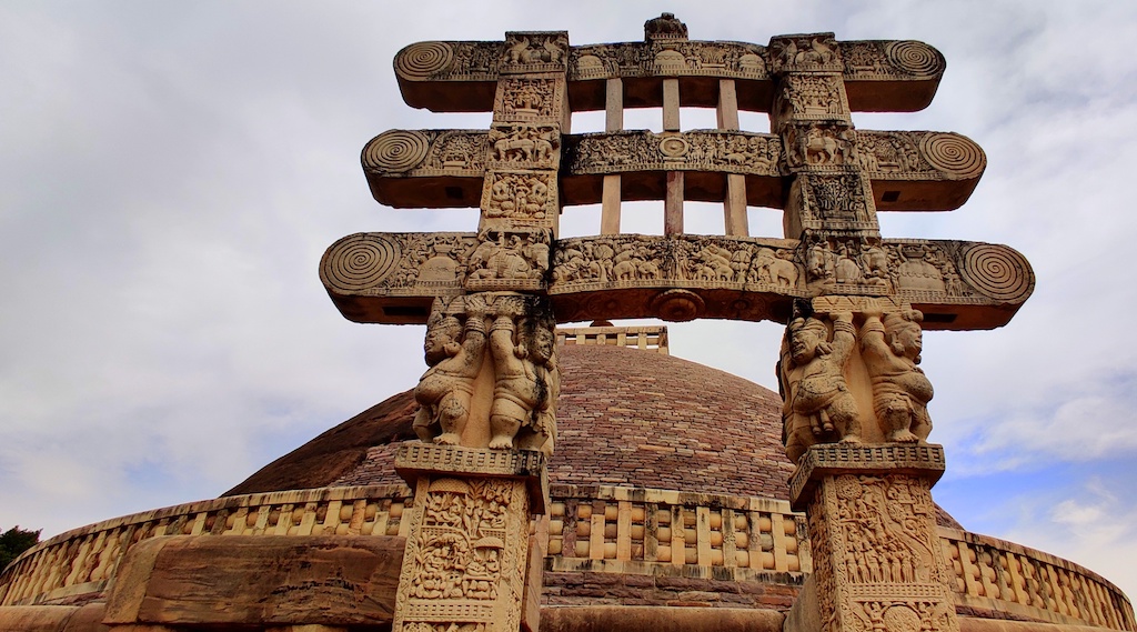 Gates of Sanchi Stupa