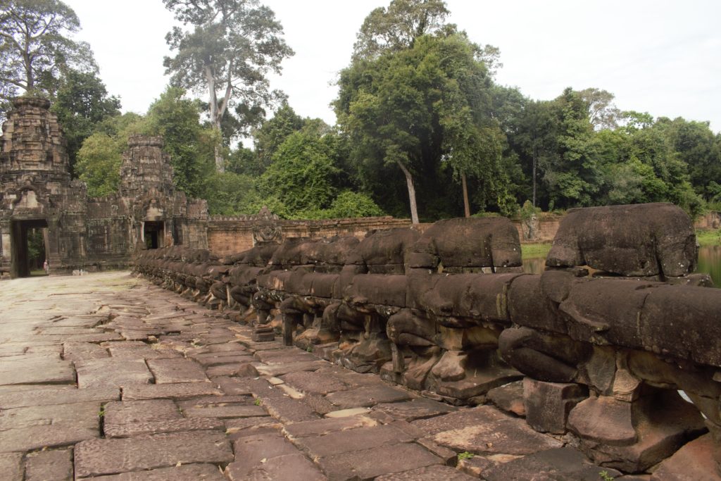 Balustrade at Eastern Entrance of Preah Khan