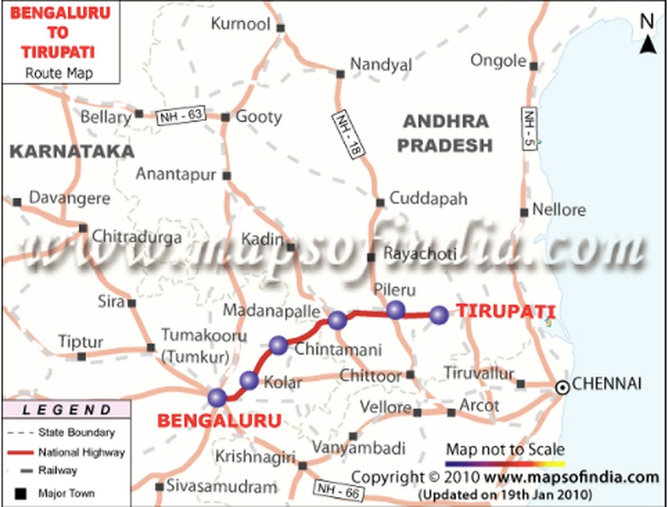 from Bangalore to Tirupati