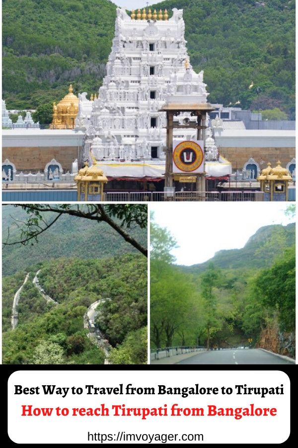 Travel from Bangalore to Tirupati