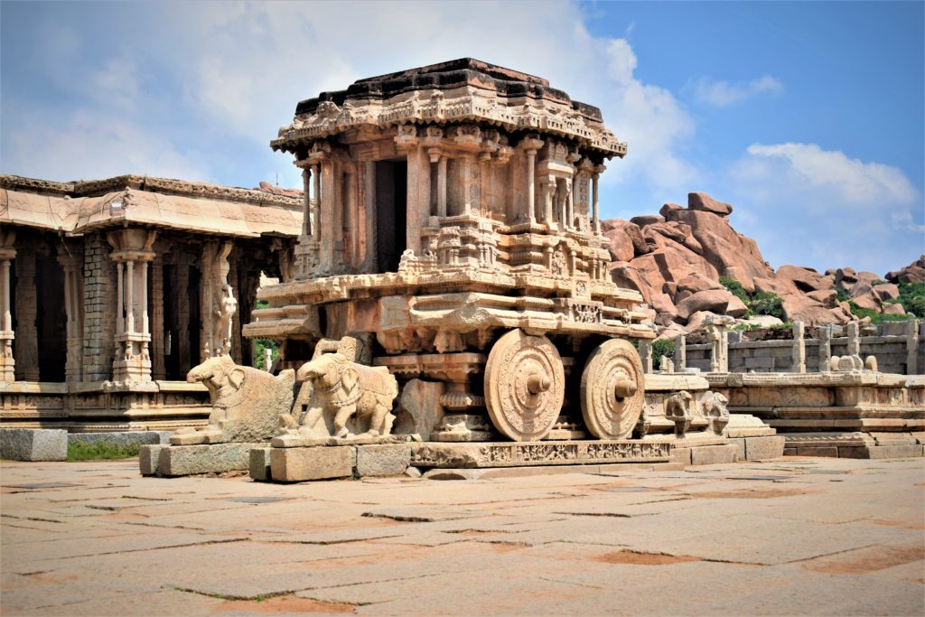 Stone Chariot in Vittala Temple Hampi