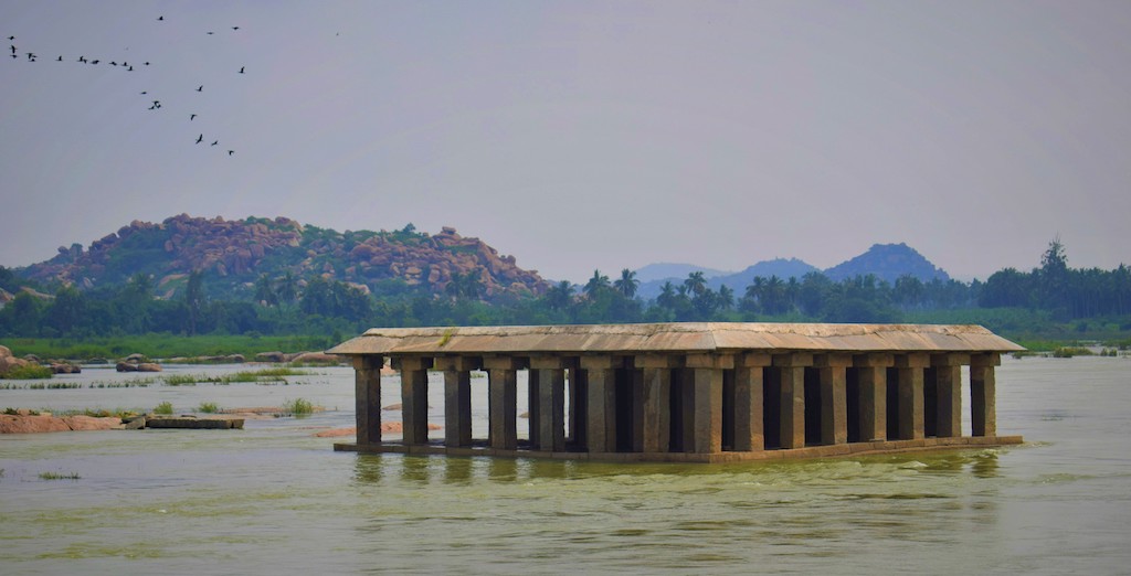 Anegundi Village – 64 Pillared Mantapa - Krishnadevaraya's Samadhi