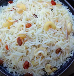 Ganesh Chaturthi Recipes - Ghee Rice 