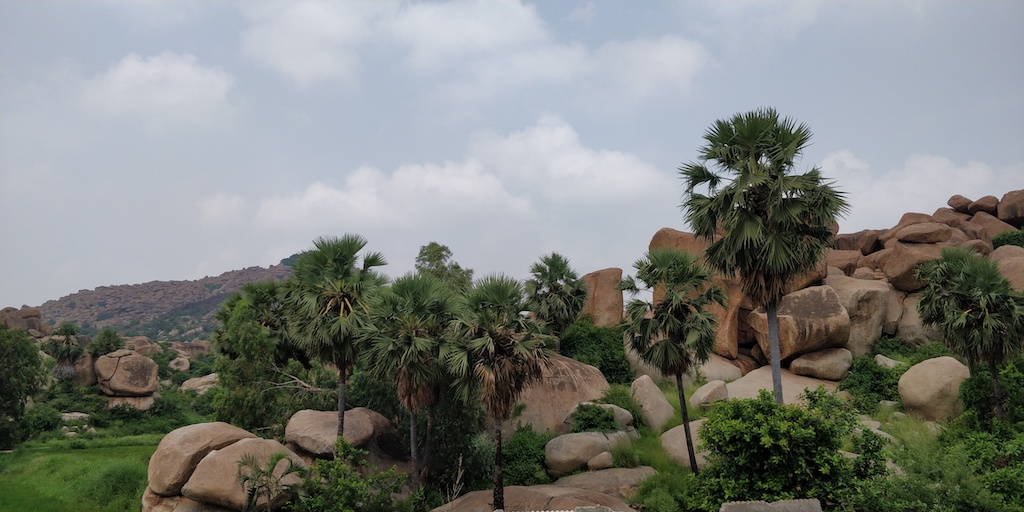 Ubiquitous boulders of Hampi