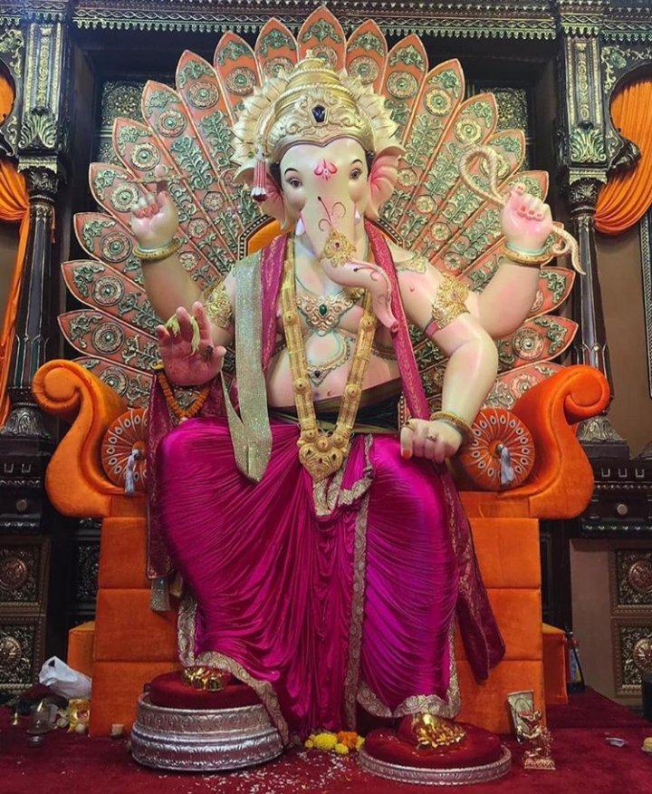 Ganesh Chaturthi in Mumbai - Khetwadi Ganraj -Khetwadicha Raja