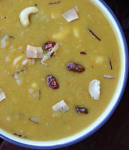 Best Onam Recipes - Kerala Onam Sadya Recipes - Moong Dal Payasam / Parippu Pradhaman