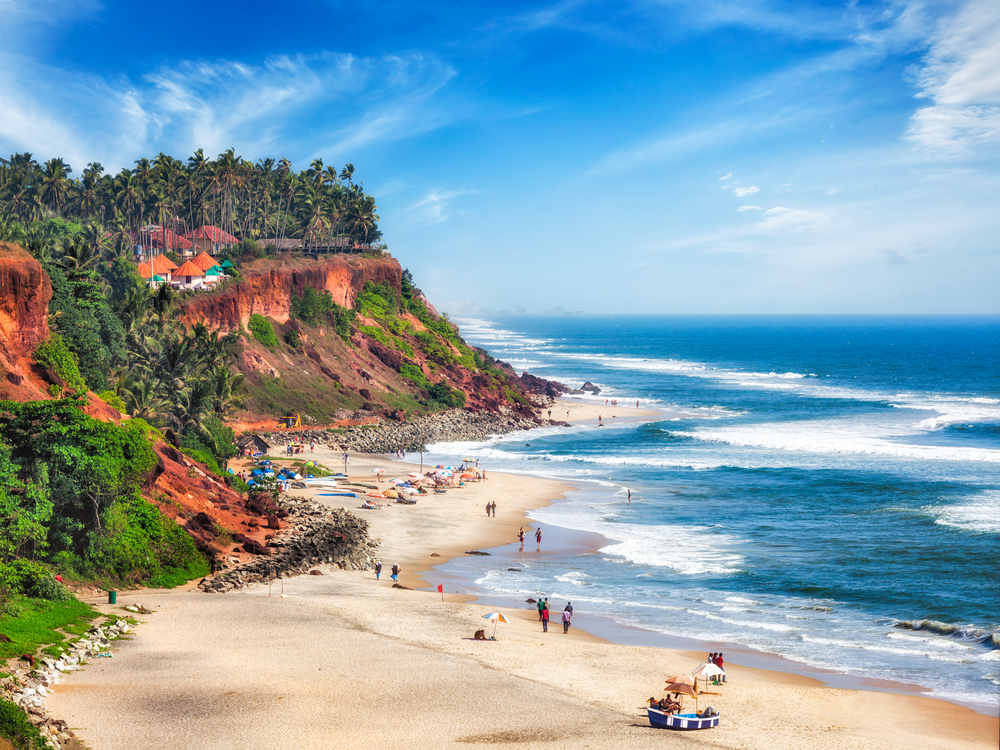 Best Places in South India - Varkala, Kerala 