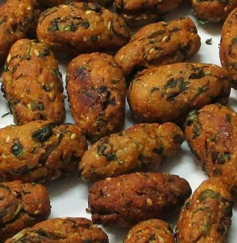 Diwali Snacks Recipes - Methi Muthia