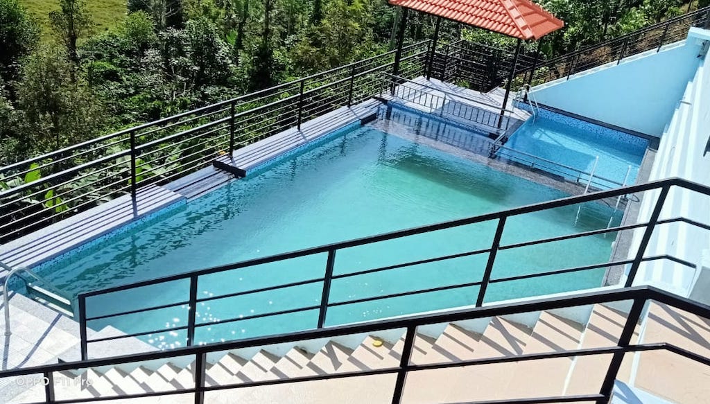 Swimming Pool at Guddada Siri Homestay Sakleshpur