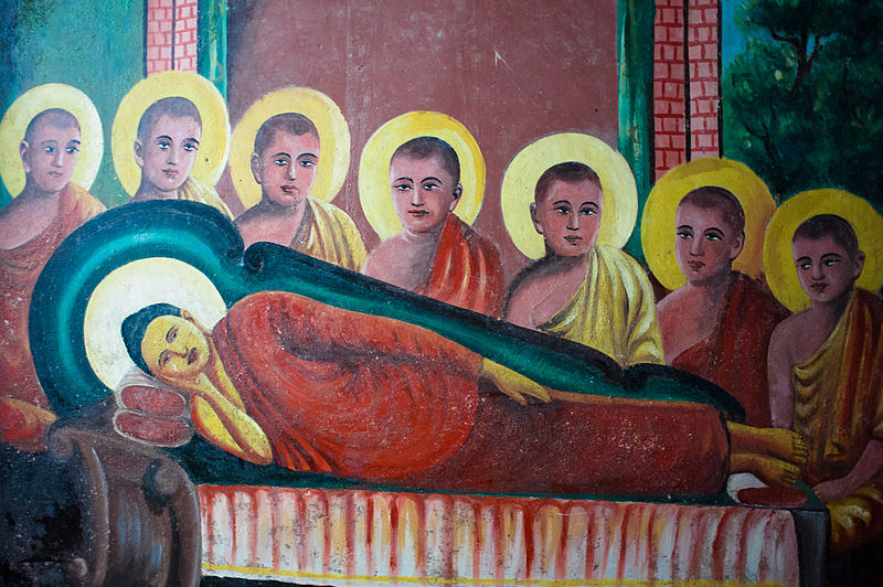Buddha Wall Painting