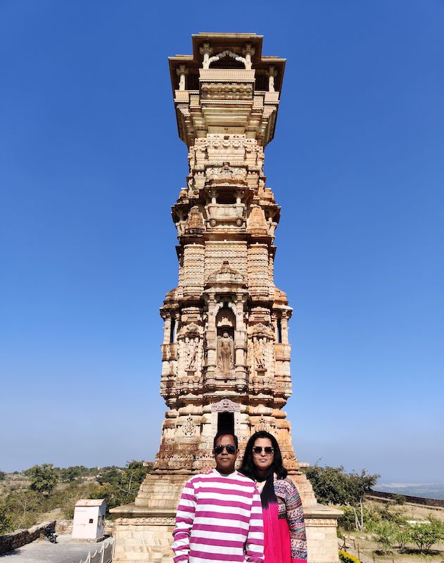 Kirti Stambha in Chittorgarh Fort