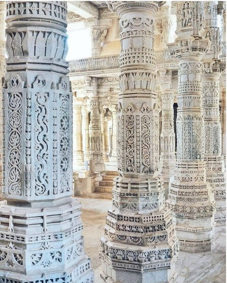 Ranakpur Jain Temple Pillars
