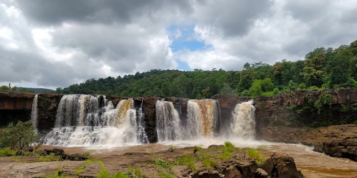 Gira Falls near Saputara, Gujarat