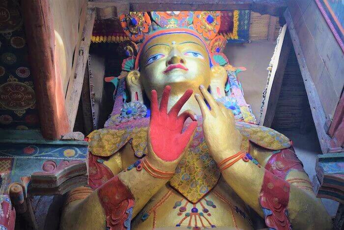 Maitreya Buddha in Chamba Lakhang