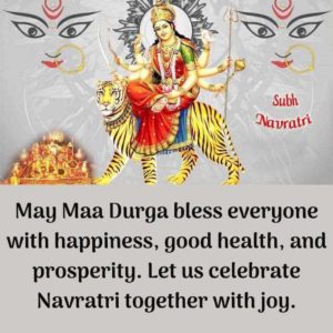 navratri speech in english 2021